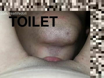 røv, store-patter, tissende, amatør, skønheder, toilet, røv-butt, lille, fetish, brunette