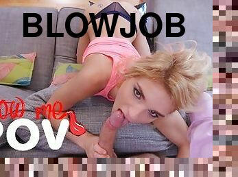 Blow Me POV - The Owner's Daugther Suck Me