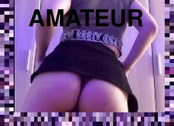 amateur, babes, ados, rousse, solo, taquinerie