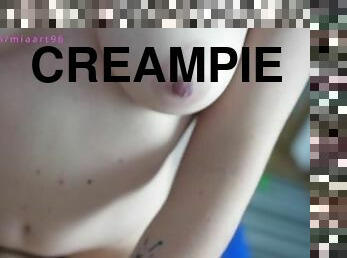 hundestilling, orgasme, gravid, fisse-pussy, amatør, pikslikkeri, milf, teenager, mor, creampie