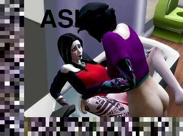 asiatique, anal, fellation, lesbienne, ados, bdsm, salope, anime, hentai, 3d