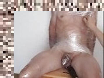 puting-payudara, orgasme, cumshot-keluarnya-sperma, handjob-seks-dengan-tangan-wanita-pada-penis-laki-laki, bdsm-seks-kasar-dan-agresif, budak, sperma, bondage-seks-dengan-mengikat-tubuh, karet, menggoda