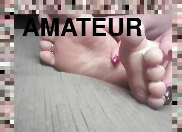 Foot Play and Nail Painting (90 mins, part 1/3)