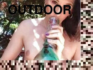 Naked bong hit & repping r/Misogynyfetish