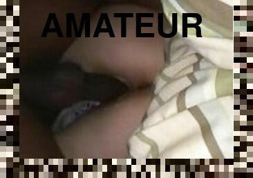 chatte-pussy, amateur, anal, jouet, humide
