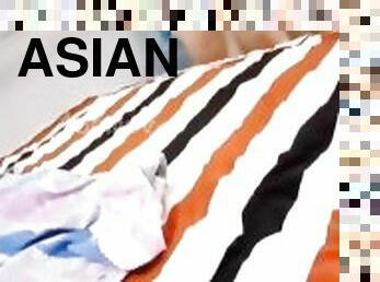 asiático, pai, estilo-cão, amador, hardcore, gay, sexo-em-grupo, beijando, paizinho, morena