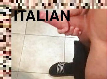  Italian virgin boy masturbates in bathroom #5