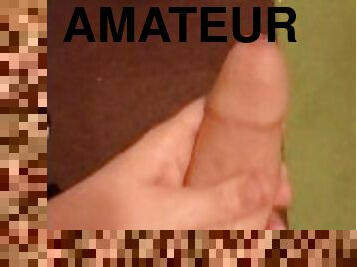 masturbation, amateur, énorme-bite, ados, secousses, point-de-vue, britannique, solo, blanc, bite