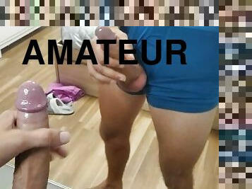 énorme, masturbation, public, giclée, amateur, ejaculation-sur-le-corps, énorme-bite, maison, massage, secousses