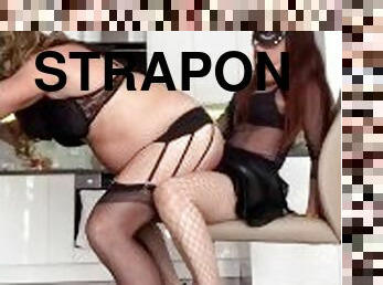 strap-on, anal, bdsm, slav, slyna, bitch, bondage, förnedring, dominans, femdom