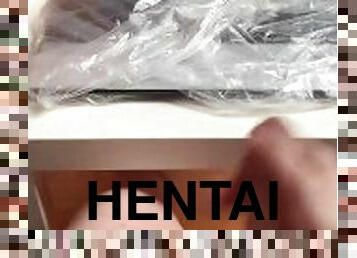 masturbação, amador, ejaculação, hentai, fetiche, sozinho, pénis