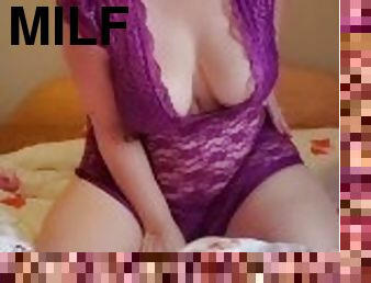 MILF teases you and shows you how bad she wants you to please her Stacey38G