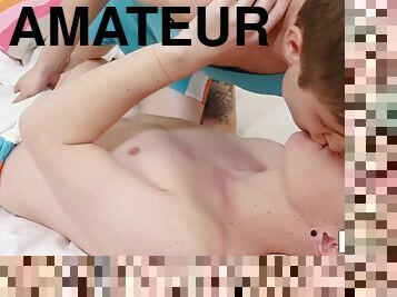 maigre, amateur, fellation, hardcore, gay, couple, européenne, euro