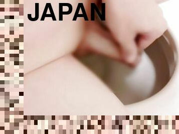 pisser, maigre, gay, japonais, toilette, petite, fétiche, solo, rasé, minet