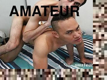 Bisexual Persian Top Takes Control And Fucks Indonesian Amateur Power Bottom Then Drinks His Cum