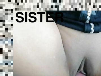 Penetrating my sister's rich pussy 1ra