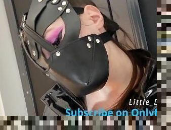 amatör, bdsm, slav, slyna, ritt, dildo, fetisch, latex, bondage, stövlar