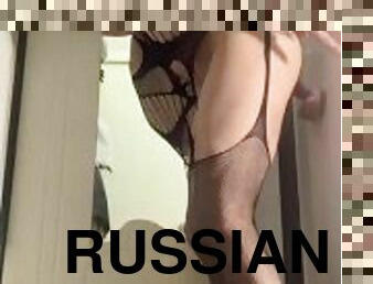 russisk, amatør, anal, kælling, knepning-fucking, ridning, dildo, solo, luder-whore