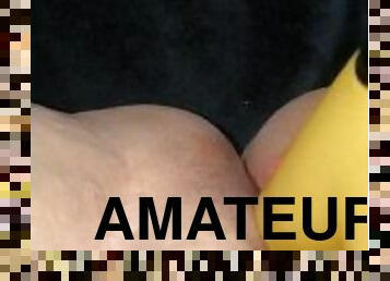 cul, masturbation, chatte-pussy, amateur, ados, jouet, belle-femme-ronde, fétiche, solo, juteuse