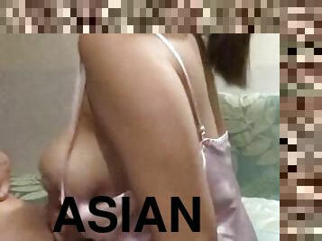 asiatisk, amatör, milf, hardcore, avrunkning, par, filipinsk