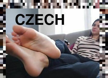 escravo, pés, fetiche, checo