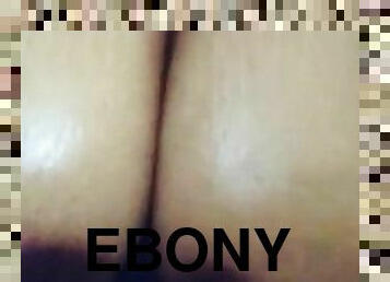Big oiled up ebony tits