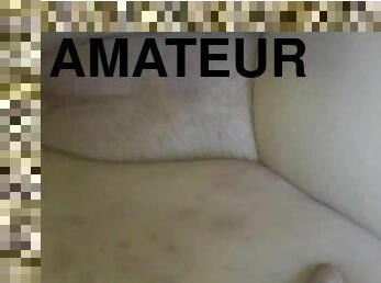 amateur, ejaculation-interne, couple, belle-femme-ronde, point-de-vue, gros-plan