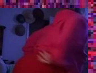 BBW ASS CLAPPING & TWERKING IN BOOTY SHORTS