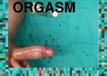 orgasme, amatir, cumshot-keluarnya-sperma, remaja, buatan-rumah, besar-besaran, putih, penis