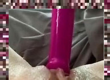 mastürbasyon-masturbation, boşalma, amatör, orta-yaşlı-seksi-kadın, oyuncak, koca, meni, tek-kişilik, boynuzlu-erkek