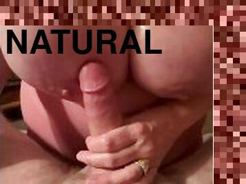 gros-nichons, énorme, sport, milf, belle-femme-ronde, point-de-vue, ejaculation, naturel, seins, massive