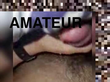 masturbation, amateur, ejaculation-sur-le-corps, ados, française, horny, solo, caché