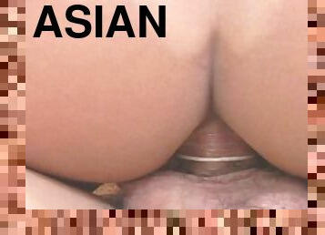 asiatisk, doggy-style, hårig, anal, cumshot, gay, deepthroat, sprut, bollar, close-up