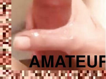 masturbation, amateur, ejaculation-sur-le-corps, ados, branlette, couple, point-de-vue, ejaculation, horny, solo