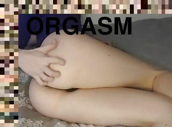 masturbation, orgasme, chatte-pussy, maigre, amateur, doigtage, pieds, horny, blonde, coquine