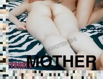 cul, russe, amateur, milf, maison, maman, massage, mère, bout-a-bout, blanc