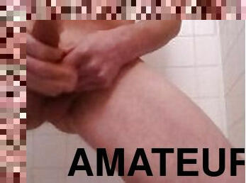 Shower masturbation