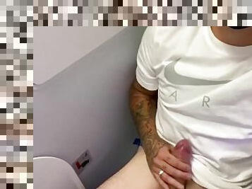 Big cum load from Latin dick on a plane