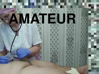 masturbation, infirmière, chatte-pussy, amateur, milf, sperme, fétiche