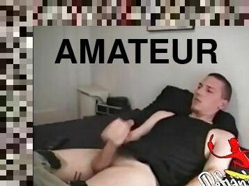 amateur, ejaculation-sur-le-corps, gay, collège, ejaculation