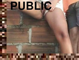 ????pissing in public girl.pussy hair