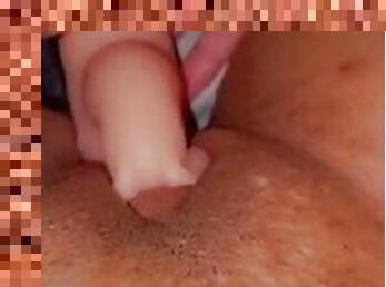 mastürbasyon-masturbation, amatör, oyuncak, sürtük, tek-kişilik