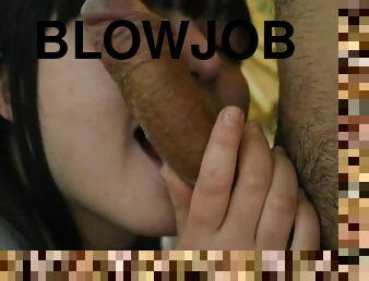Very good blowjob for my boyfriend.