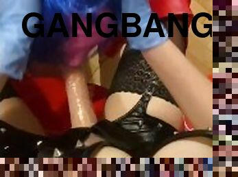 Gangbang Training for Sissy Slut - Full Clip on my Fansly (link in Bio)