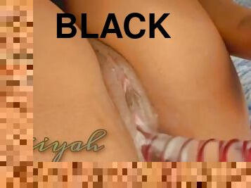 cul, gros-nichons, masturbation, orgasme, chatte-pussy, amateur, ejaculation-sur-le-corps, ébène, jouet, black