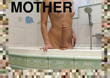 tyłek, kąpiel, masturbacja, amatorskie, laski, mamuśki, mama, rude, matka, dupa