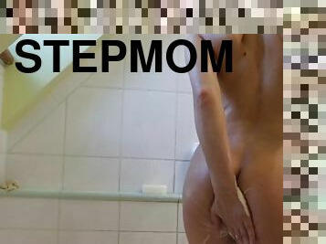 mandi, alat-kelamin-wanita, amateur, milfs, remaja, buatan-sendiri, ibu, rambut-merah, ketat, ibu-mother