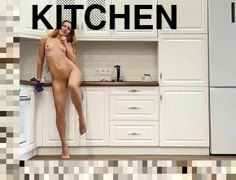 Sexy dance in the kitchen