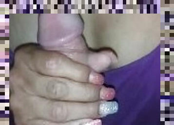 dilettant, blasen, beule-schuss, latina, araber, indianer, creampie, paar, beule, oral