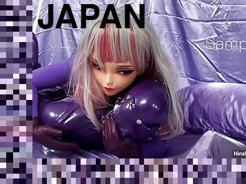 amador, japonesa, bdsm, incrível, fetiche, latex, escravidão